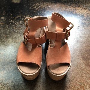 Free People buckle clogs